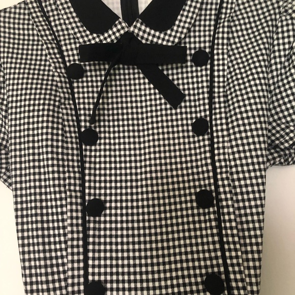 Gingham pin up dress - Picture 4 of 6